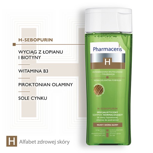 PHARMACERIS H SEBOPURIN ШАМПУНЬ SK LOJOTOKOWA