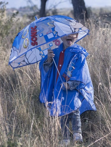 Jeż Sonic Głęboki Parasol Parasolka dla Dzieci