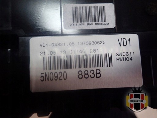 РАДИОМЕДИА SKODA YETI 5L0035150D