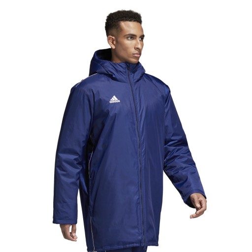 Мужская куртка Adidas Core 18 Stadium, темно-синяя CV37