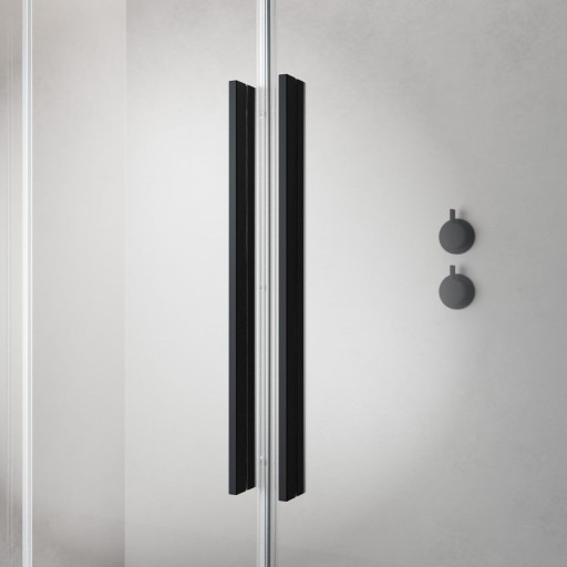 Шторка для ванны 120 Furo Black PND II (10109638-