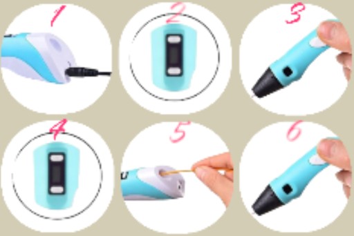 3D ДЕТСКАЯ ПЕЧАТЬ ДЛИНА ЖЕЛТАЯ 110 м ПРИНТЕР СКРИПТУРЫ МАТЧ КИТ