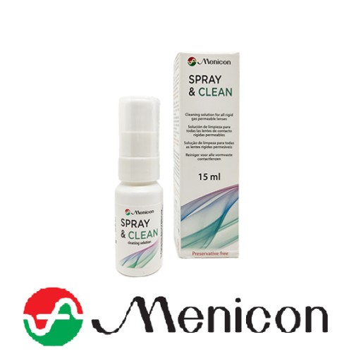 Menicon Spray&Clean для жестких линз 15 мл