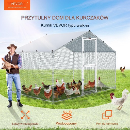 Курятник, клетка, загон для кур-птиц, 3х2х2 м.