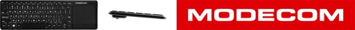 БЕСПРОВОДНЫЕ НОЖНИЦЫ С ПОДСВЕТКОЙ, СЕНСОРНАЯ КЛАВИАТУРА, БЕСШУМНЫЙ MODECOM TPK2