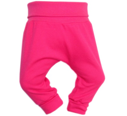 PÓŁŚPIOCHY BEZ STÓP SPODNIE BAGGY 62 MAGENTA /28/