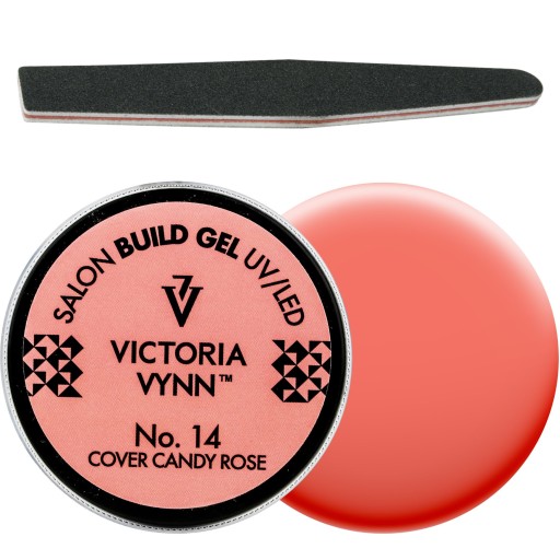Victoria Vynn Build Gel UV/LED 14 Candy Rose 15мл с пилочкой