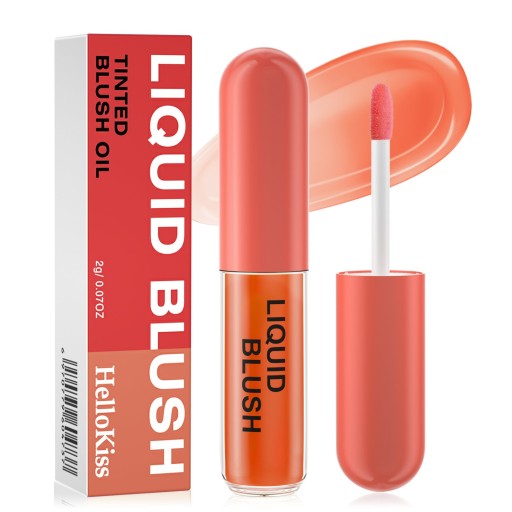 Жидкая пудра для румян и помады BLUSH AND LIPSTICK 2 IN 1 03