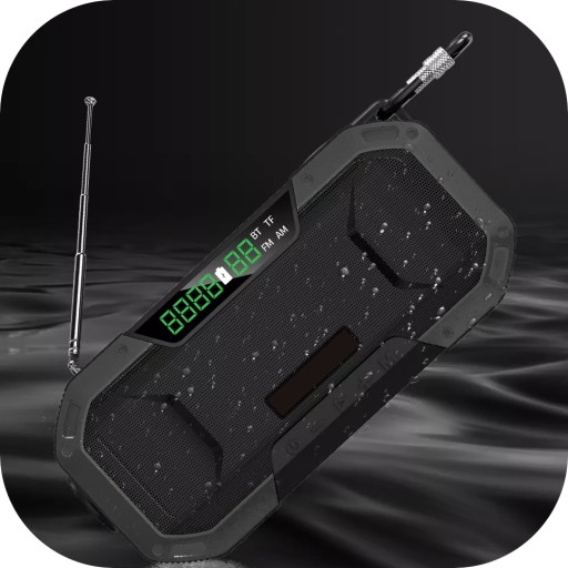 СОЛНЕЧНАЯ FM-РАДИО ЗАВОДНОЙ ФОНАРЬ ПИТАНИЕ БАНК USB SOS