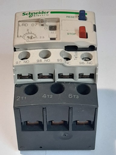 Schneider LRD07 1,6-2,5A Przekaźnik termiczny