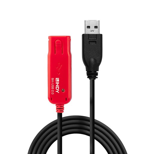 USB 2.0 Удлинительный шнур тип A Active Lindy 42782 12M