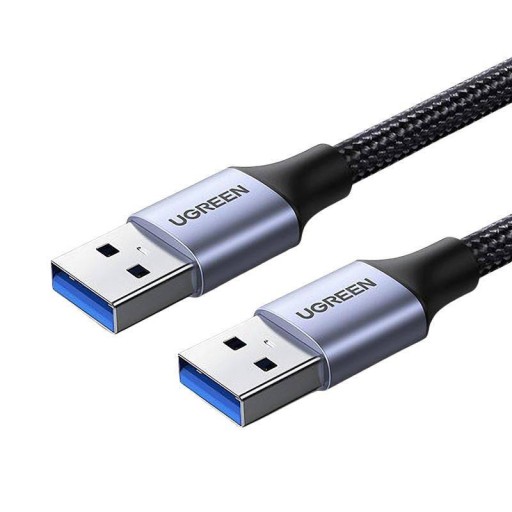 Кабель Ugreen USB - USB 3.0 5Гбит/с 1м серый (US373)