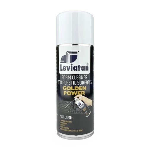 ПЕНА ДЛЯ ЧИСТКИ ПЛАСТИКА GOLDEN POWER 400мл