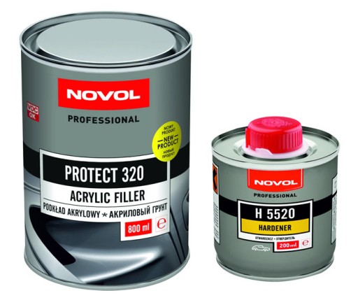 Novol Acrylic Foundation Protect 320 1L Серый 4:1