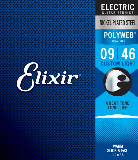 Струны Elixir PolyWeb 9-46 Custom Light (12025)