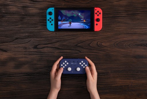 8BitDo Lite SE Purple Pad Bluetooth-переключатель Android iOS MacOS tvOS RPi