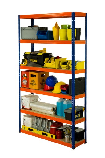 Полка для мастерской HELIOS металлическая 196x150x30см 6Px275kg STRONG
