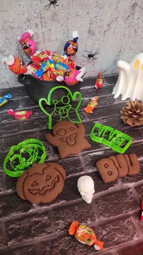 5 формочек MOLTS Формочки для пряников HALLOWEEN Набор из 5 шт.