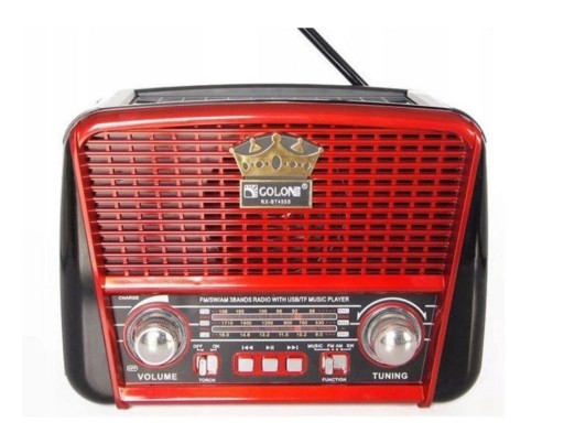 СТИЛЬНОЕ РЕТРО РАДИО MP3 USB AUX SD SHANK + SOLAR