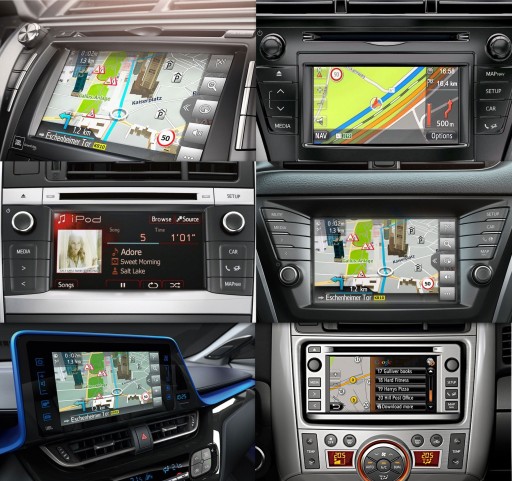 Новое программное обеспечение для карт Toyota Touch & Go Touch 2 с Go (флеш-накопитель)