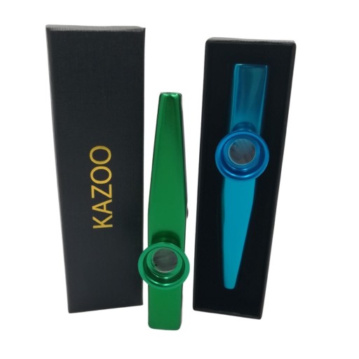 Фиолетовый КОРПУС KAZOO, БЕСПЛАТНЫЕ мембраны, металл