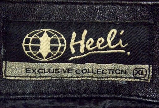 HEELI kurtka skórzana styl ramoneska XL