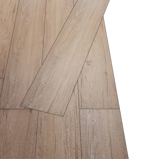 SAMOPRZYLEPNE PANELE PODŁOGOWE PVC 2,51M² 2 BRĄZOWY DĄB
