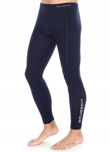 BRUBECK EXTREME WOOL МУЖСКОЙ ТЕРМОАКТИВНЫЙ КОМПЛЕКТ МЕРИНОСОВАЯ ШЕРСТЬ ТЕМНО-СИНИЙ 2XL