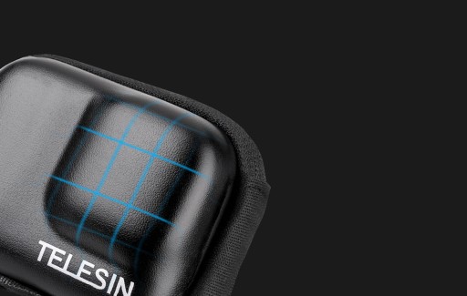 Чехол Чемодан CASE Telesin Cover для GoPro Hero 12 11 10 9 ЧЕРНЫЙ