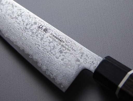Nóż kuchenny szefa japoński Suncraft SENZO BLACK Bunka 165 mm
