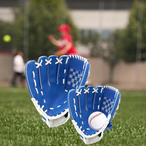 Бейсбол Catcher Перчатки Рукавицы Начинающий Молодежь Infield Питчер Бейсбол Синий