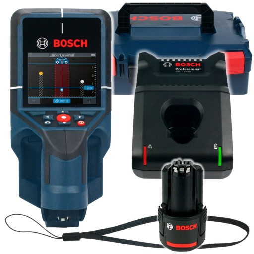 ДЕТЕКТОР Настенный сканер D-TECT 200 C BOSCH 1x2,0 Ач