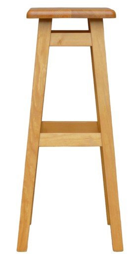 БАРНЫЙ СТУЛ 80 ПРЯМОЙ PINE HOKER, цвет ольхи