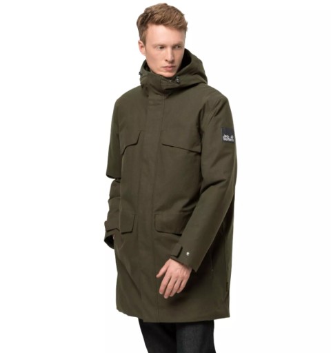 JACK WOLFSKIN мужская парка С МЕМБРАНОЙ, размер М