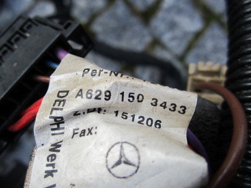 Проводка моторного отсека Mercedes W221 S420 4.0 OM629