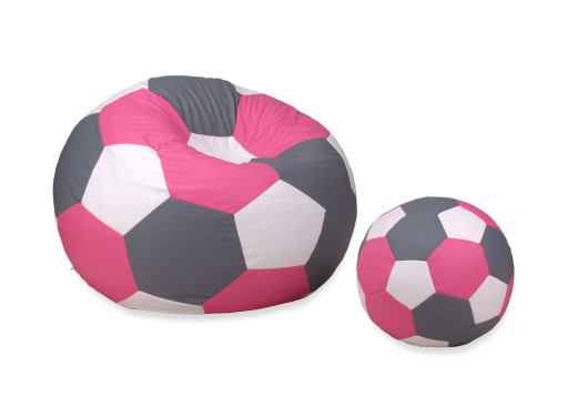 Трехцветный СТУЛ POF BALL 80 см + подставка для ног EGATO