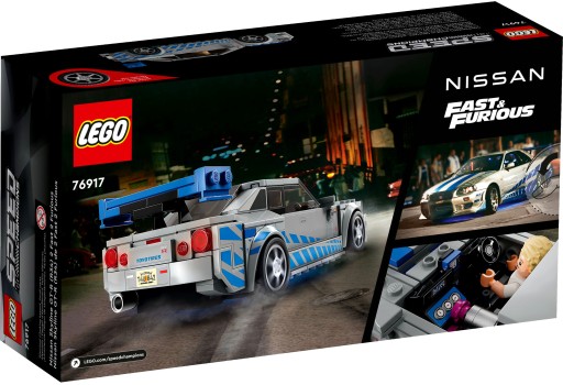 LEGO SPEED CHAMPIONS NISSAN SKYLINE GT-R R34-76917