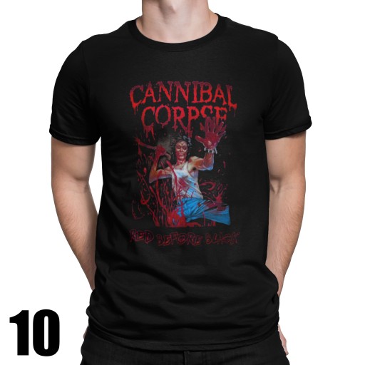 Футболка для футболки Cannibal Corpse 11 дизайнов s