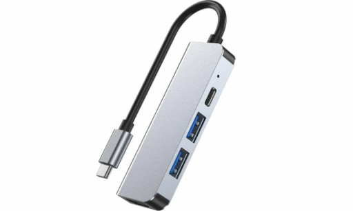 Док-станция TECH-PROTECT V2-Hub 4в1 Серый