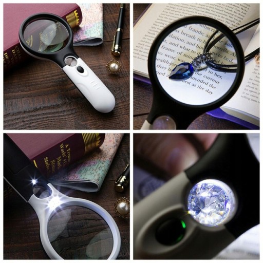 УВЕЛИЧИТЕЛЬНОЕ СТЕКЛО 3/45X LED