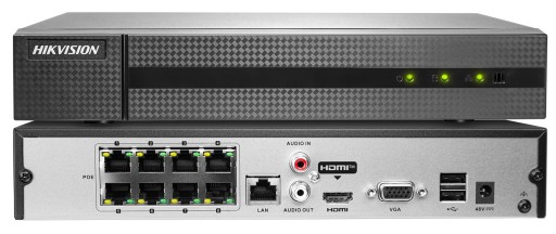 HIKVISION Zestaw kamer do monitoringu IP PoE 4MP P2P Detekcja 1TB IR30 IP67