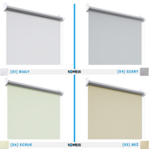РУЛЕНАЯ ШТОРА THERMAL BLACKOUT 117x150 см С НАТЯЖИТЕЛЕМ THERMO KOWALSKI