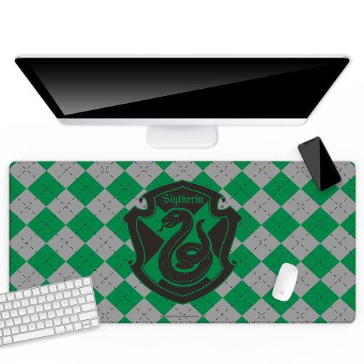 Markowa podkładka Harry Potter pod myszkę Slytherin 80x40 cm