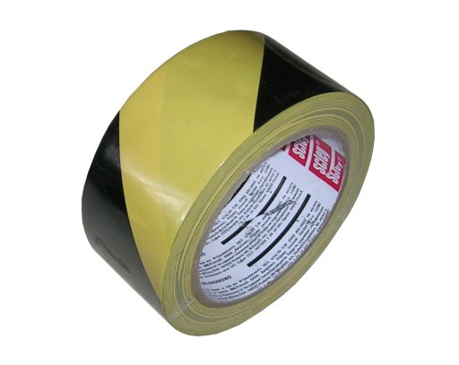 Taśma klejąca Ostrzegawcza 48mm x 33m żółta