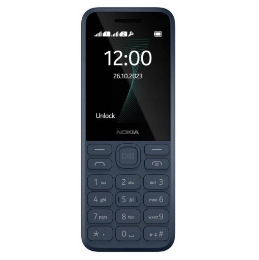ТЕЛЕФОН NOKIA 130 2G (2023 г.) С ДВУМЯ SIM-картами, ТЕМНО-СИНИЙ