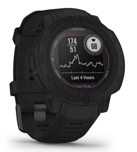 Спортивные часы SmartWatch Garmin Instinct 2 Solar Tactical Edition Black