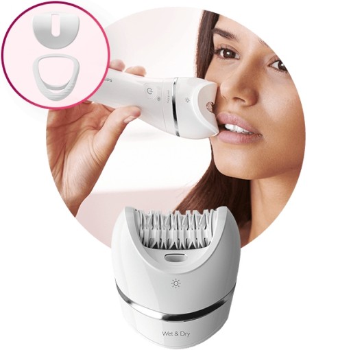 Женский эпилятор Philips BRE710 + Shaver + Case