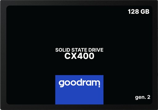 SSD-накопитель GOODRAM CX400 128 ГБ, 550/450 МБ/с, SATA3 TLC