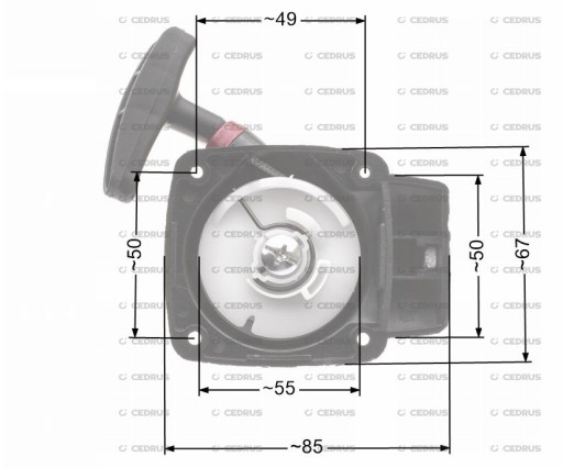 NAC CG260B WLBC260-2ZXU стартер для провода