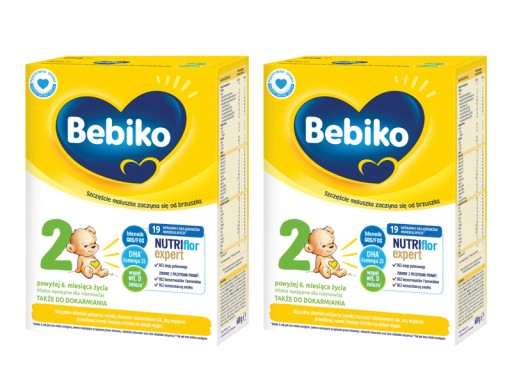 Бебико 2 Next молоко НАБОР 2x600г